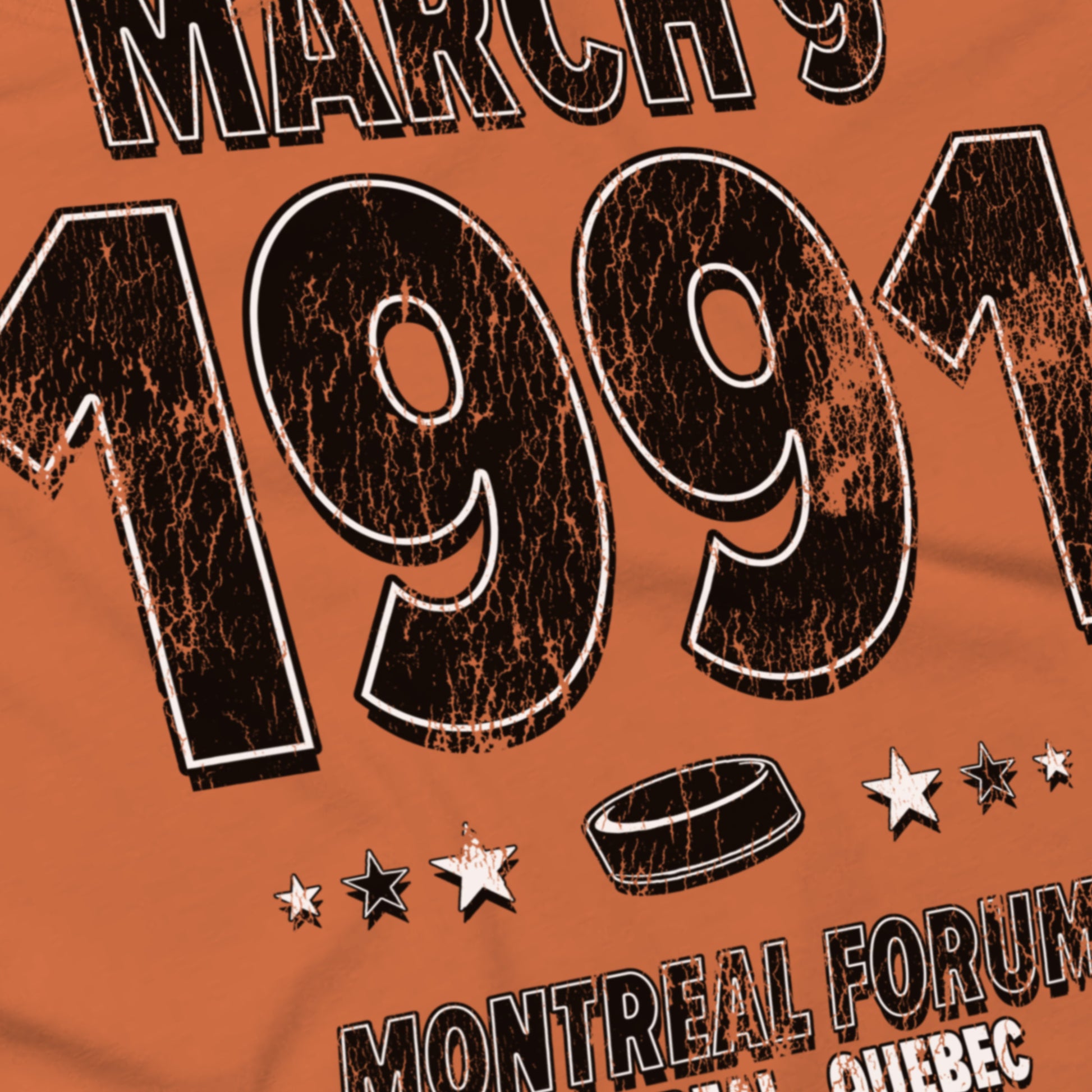 Angle — Philadelphia Hockey – March 9, 1991 – Comfort Colors