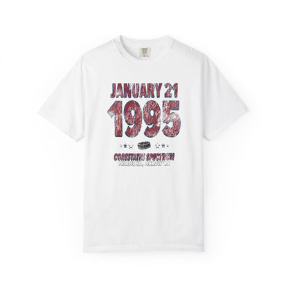Colorado Hockey – January 21, 1995 – Comfort Colors (Black & White)