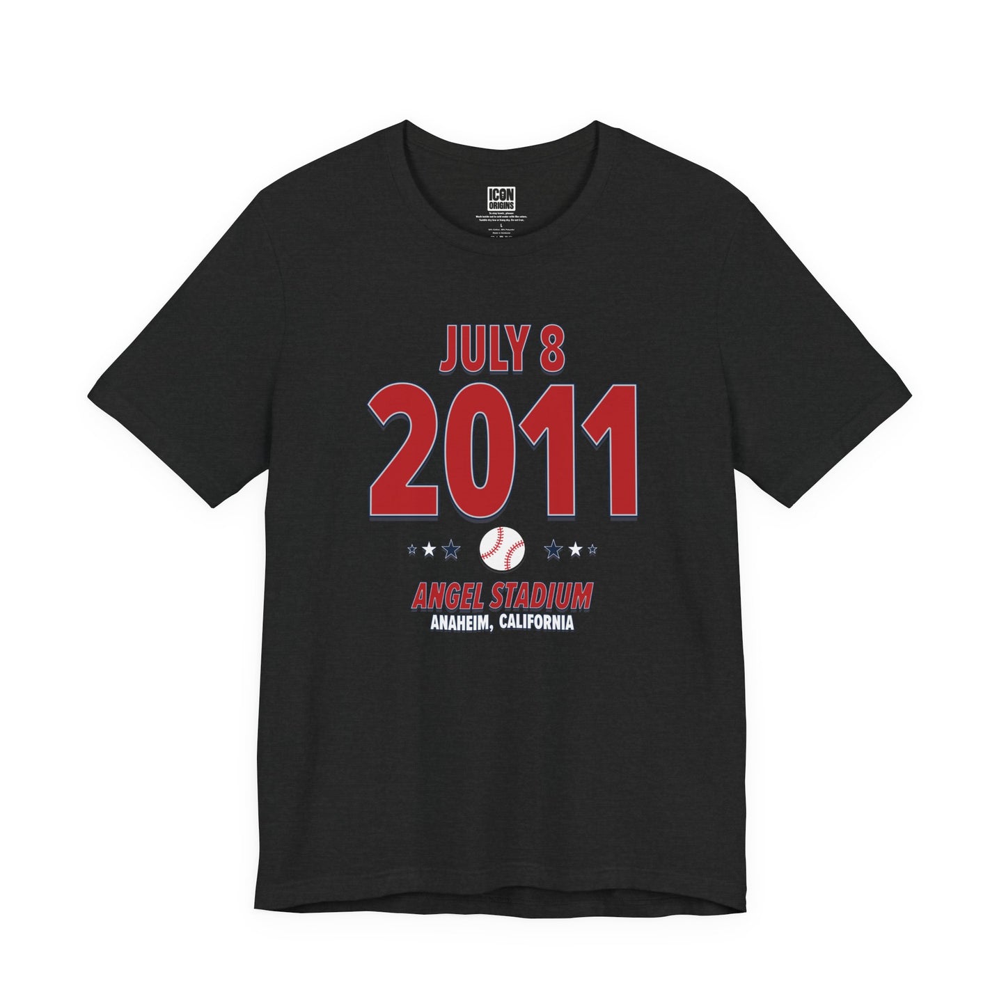 Los Angeles Baseball – July 8, 2011 – Origin Tee (Black & White)