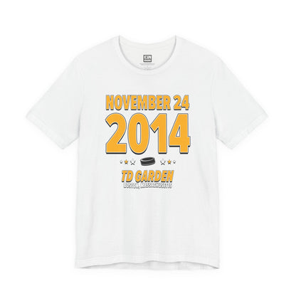 Boston Hockey – November 24, 2014 – Origin Tee (Black & White)