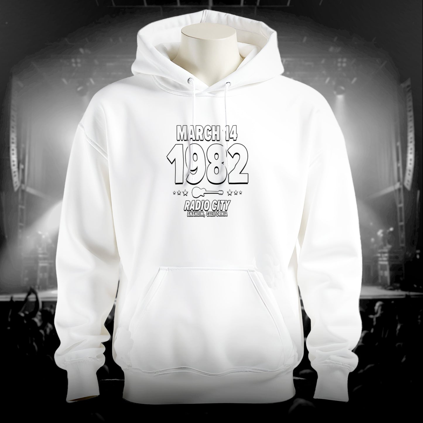 Thrash Masters – 1982 – Hoodie (Black & White)