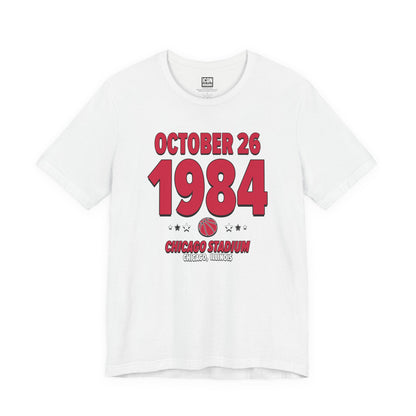 Chicago Basketball – October 26, 1984 – Origin Tee (Black & White)
