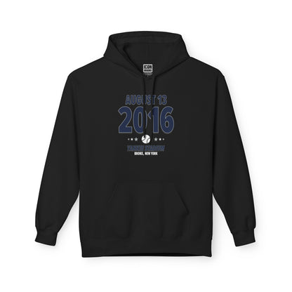 New York Baseball – August 13, 2016 – Hoodie (Black & White)