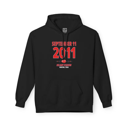 Houston Football – September 11, 2011 – Hoodie (Black & White)