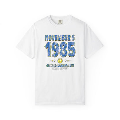 Golden State Basketball – November 6, 1985 – Comfort Colors (Black & White)