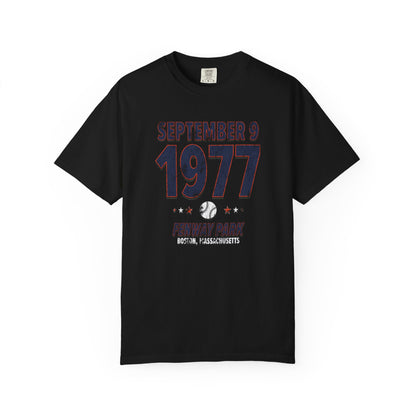 Detroit Baseball – September 9, 1977 – Comfort Colors (Black & White)