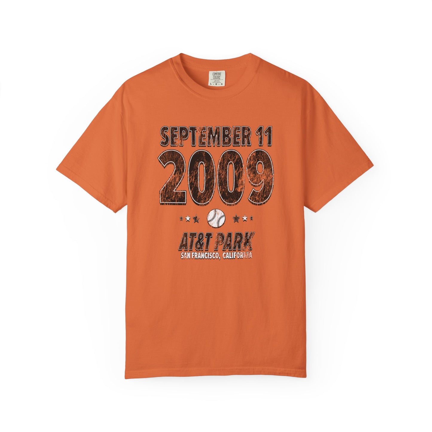 San Francisco Baseball – September 11, 2009 – Comfort Colors