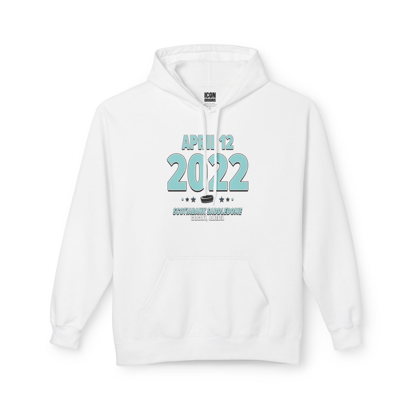 Seattle Hockey – April 12, 2022 – Hoodie (Black & White)
