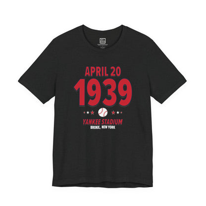 Boston Baseball – April 20, 1939 – Origin Tee (Black & White)
