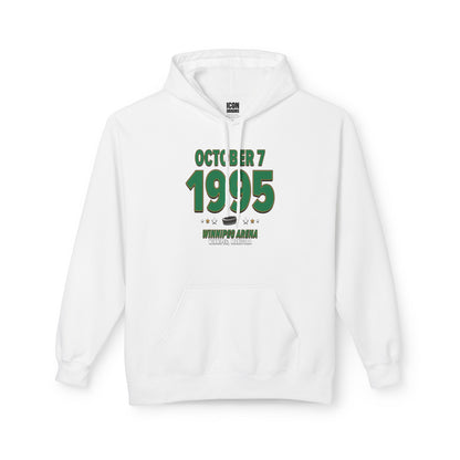 Dallas Hockey – October 7, 1995 – Hoodie (Black & White)