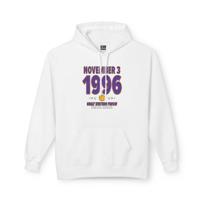 Los Angeles Basketball – November 3, 1996 – Hoodie (Black & White)