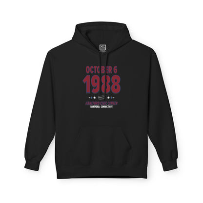 Colorado Hockey – October 6, 1988 – Hoodie (Black & White)