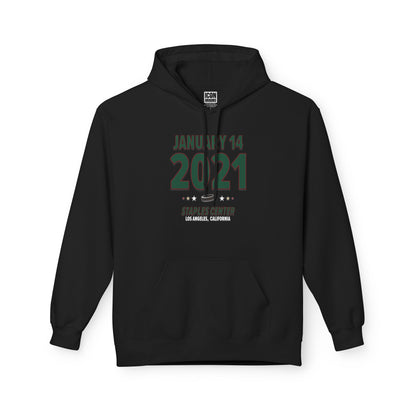 Minnesota Hockey – January 14, 2021 – Hoodie (Black & White)