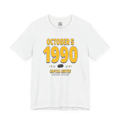 Pittsburgh Hockey – October 5, 1990 – Origin Tee (Black & White)