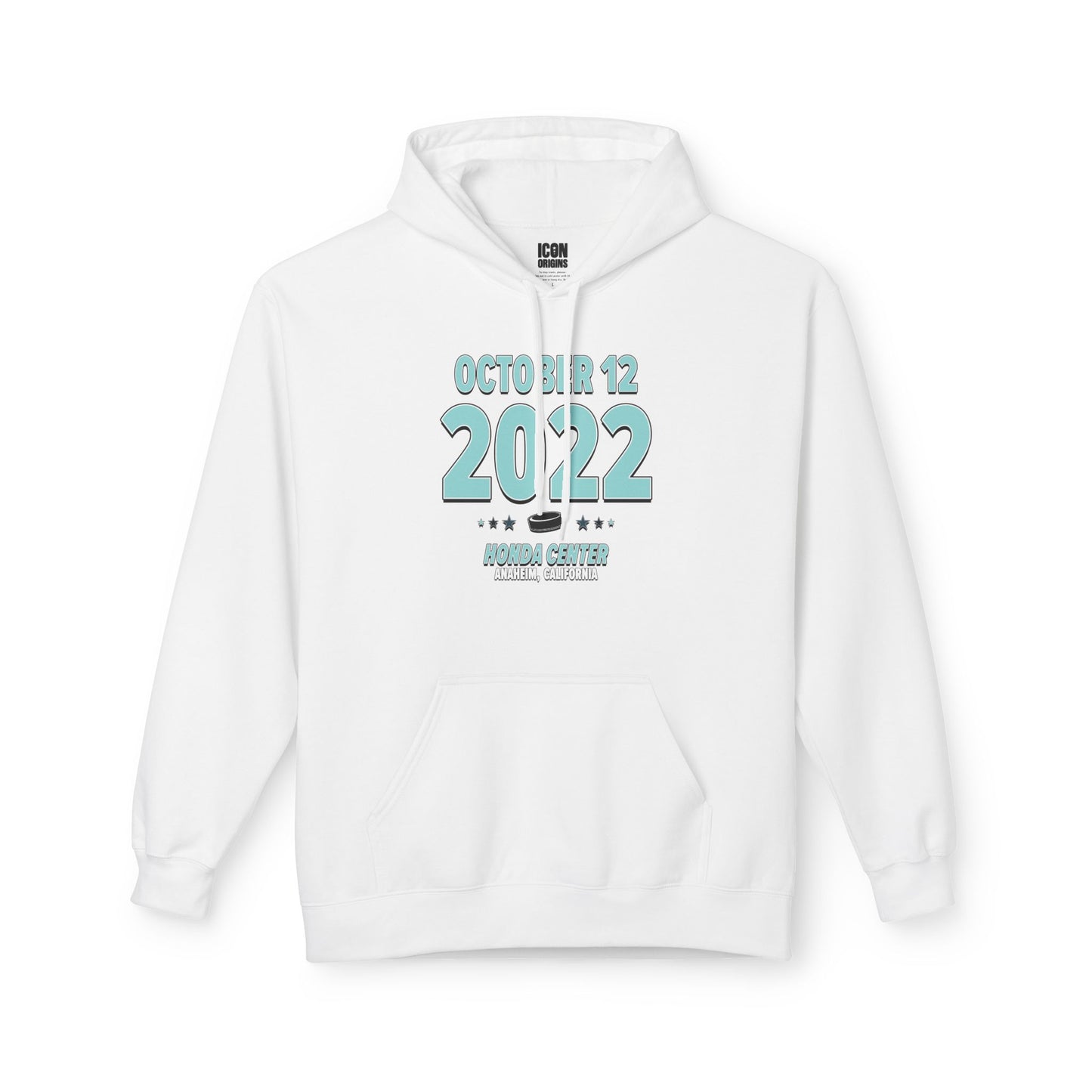 Seattle Hockey – October 12, 2022 – Hoodie (Black & White)