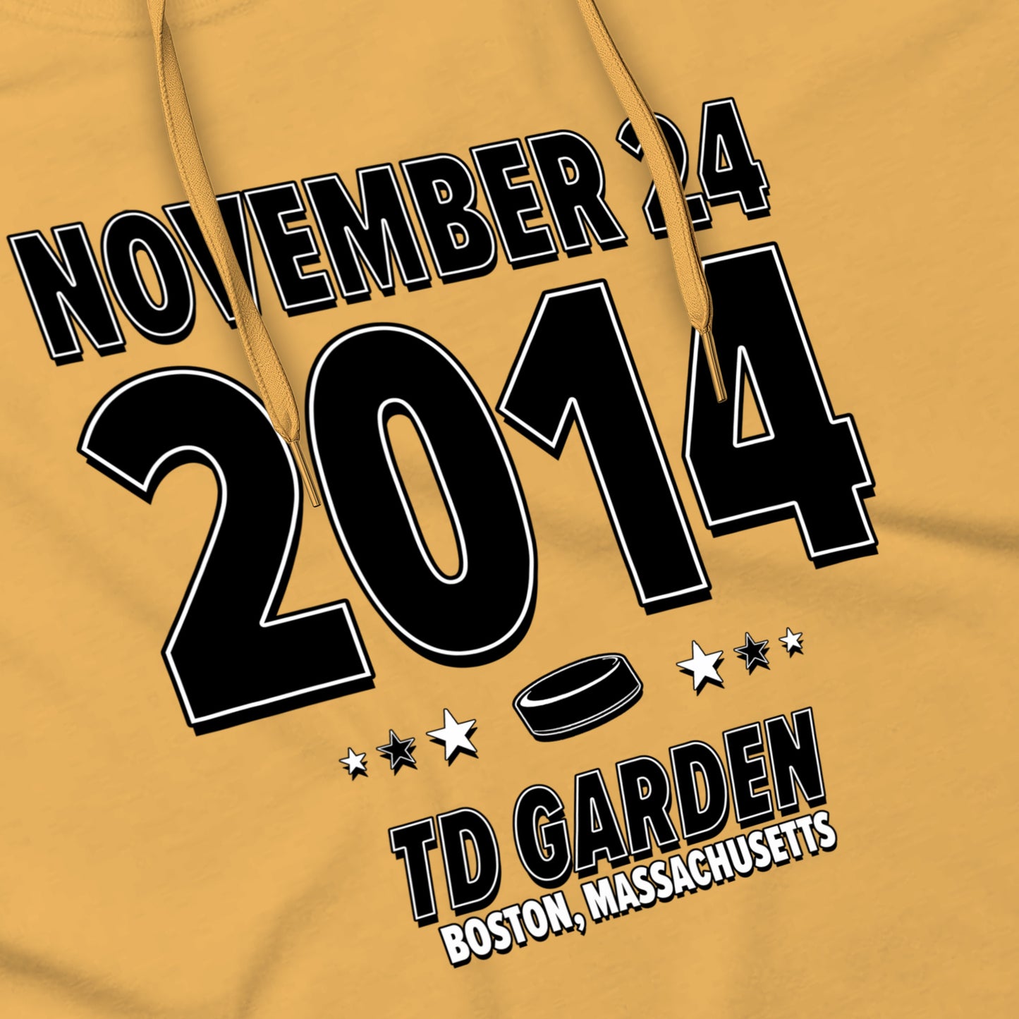 Boston Hockey – November 24, 2014 – Hoodie
