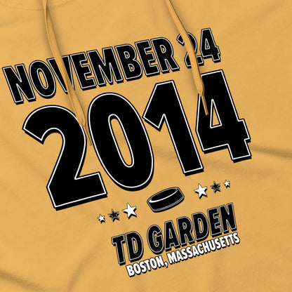 Boston Hockey – November 24, 2014 – Hoodie
