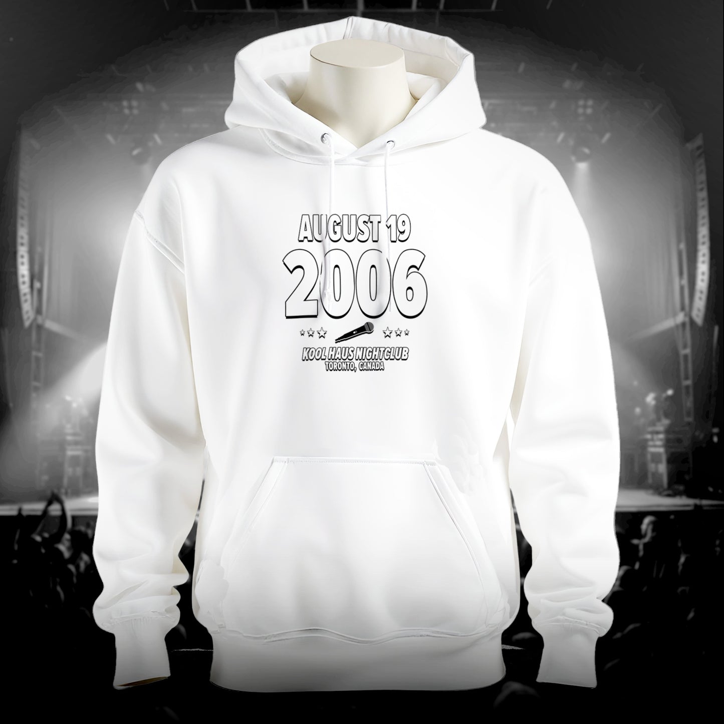 Maple Flow – 2006 – Hoodie (Black & White)