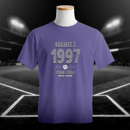 Colorado Baseball – August 2, 1997 – Comfort Colors