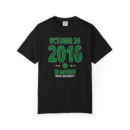 Boston Basketball – October 26, 2016 – Comfort Colors (Black & White)