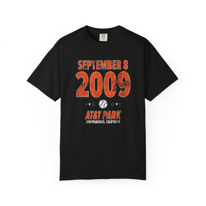 San Francisco Baseball – September 8, 2009 – Comfort Colors (Black & White)