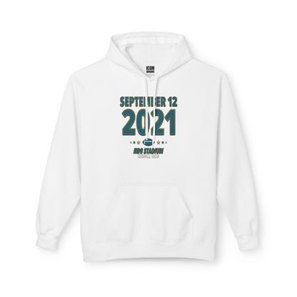 Jacksonville Football – September 12, 2021 – Hoodie (Black & White)