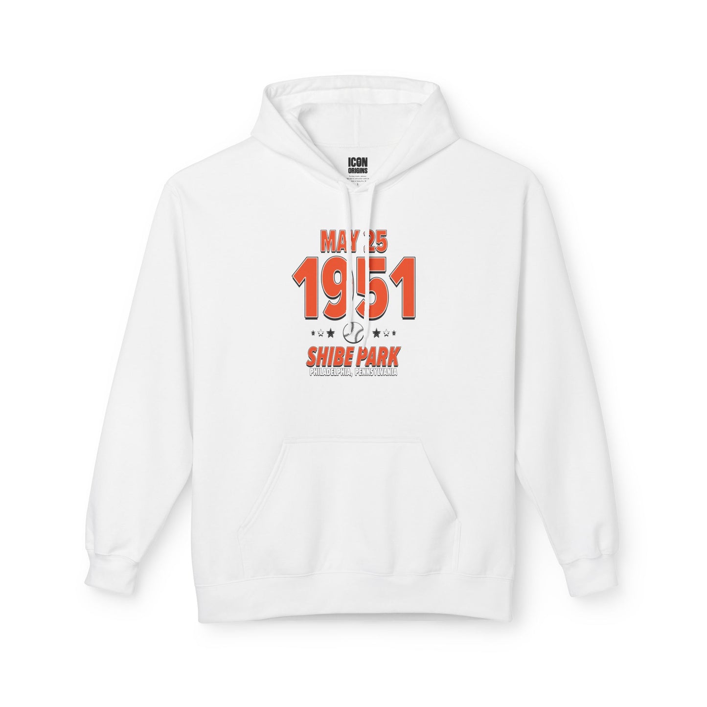 San Francisco Baseball – May 25, 1951 – Hoodie (Black & White)