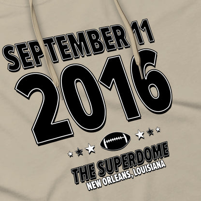 New Orleans Football – September 11, 2016 – Hoodie