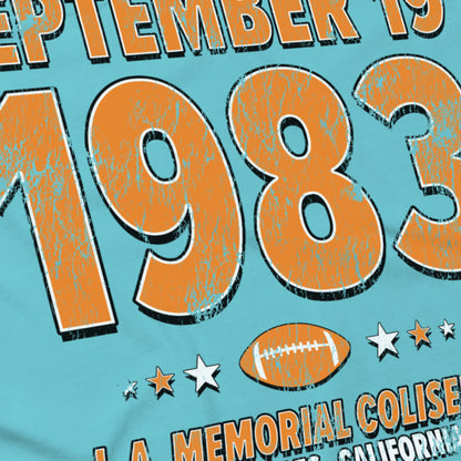 Miami Football – September 19, 1983 – Comfort Colors