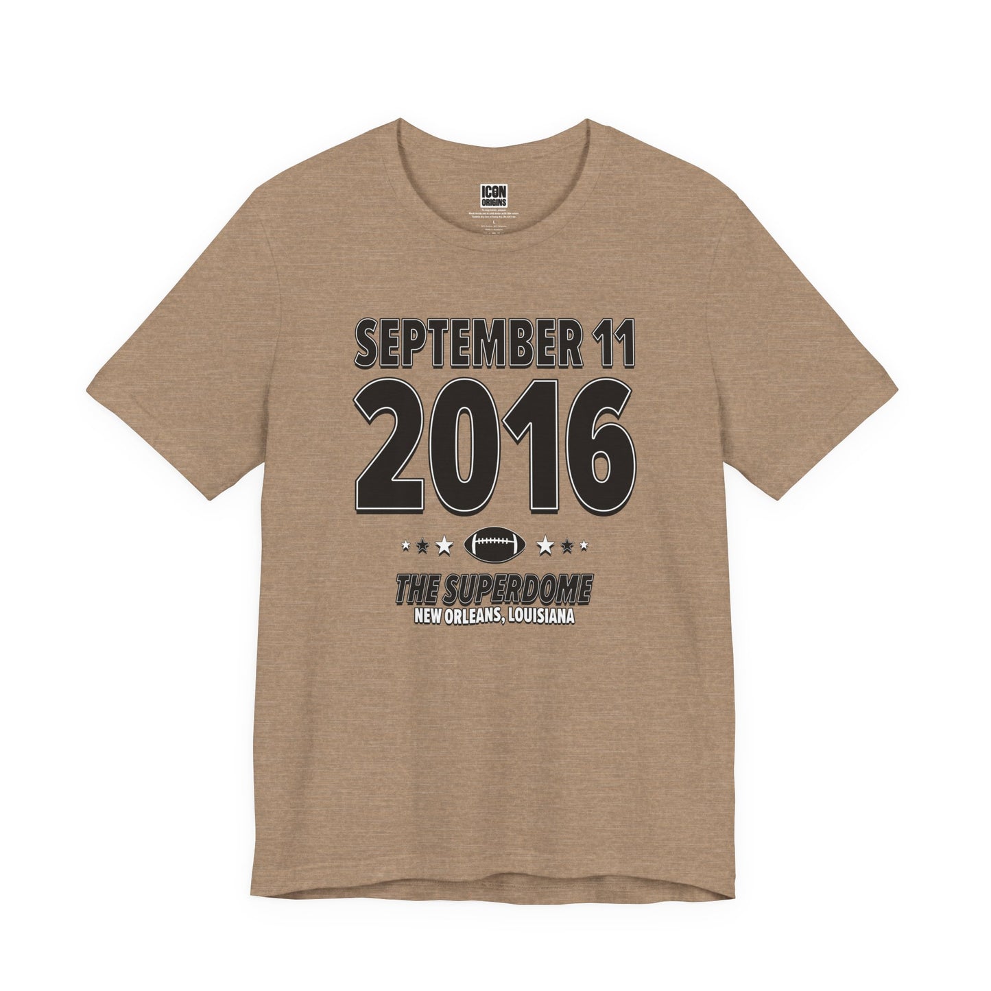 New Orleans Football – September 11, 2016 – Origin Tee