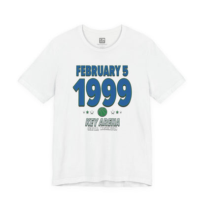 Dallas Basketball – February 5, 1999 – Origin Tee (Black & White)