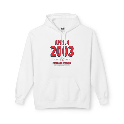 Philadelphia Baseball – April 4, 2003 – Hoodie (Black & White)