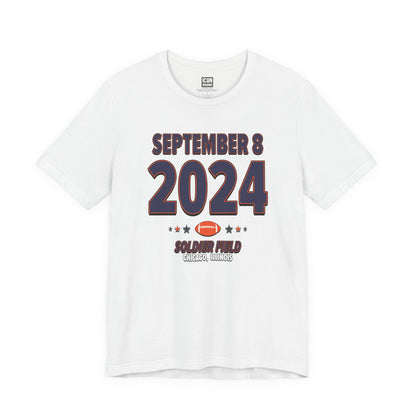 Chicago Football – September 8, 2024 – Origin Tee (Black & White)