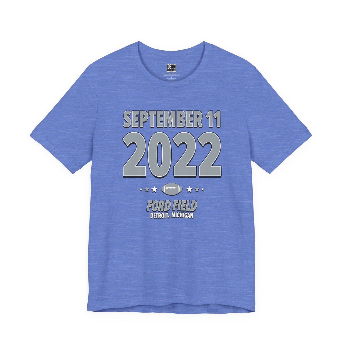 Detroit Football – September 11, 2022 – Origin Tee