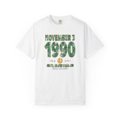 Seattle Basketball – November 3, 1990 – Comfort Colors (Black & White)