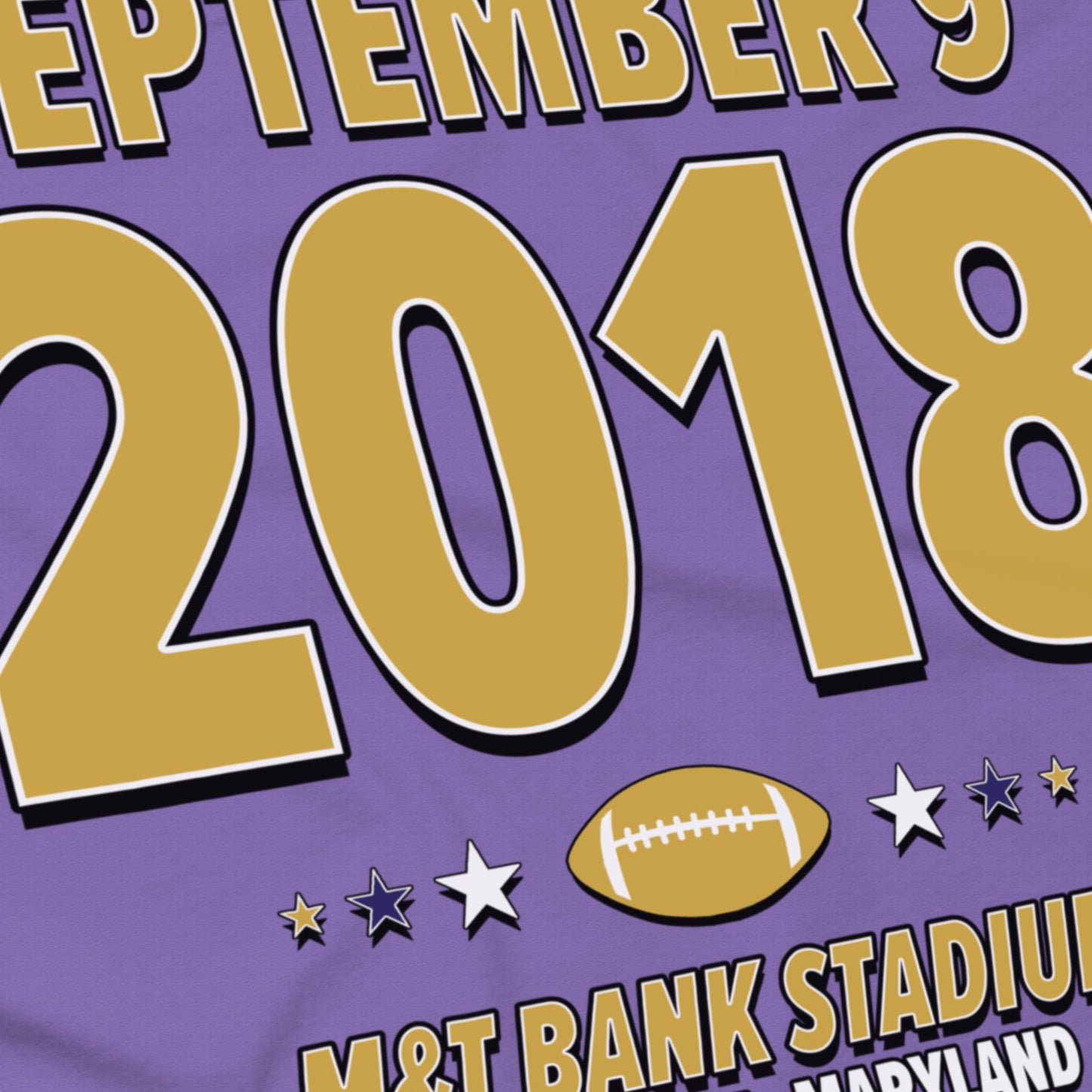 Baltimore Football – September 9, 2018 – Origin Tee