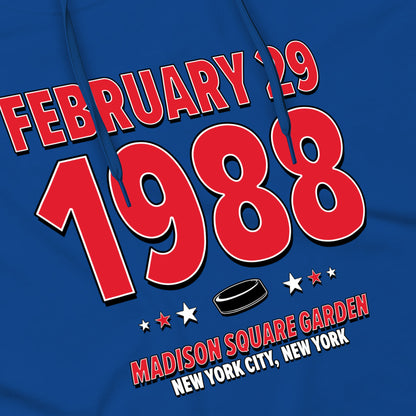 New York Hockey – February 29, 1988 – Hoodie