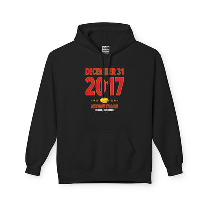 Kansas City Football – December 31, 2017 – Hoodie (Black & White)