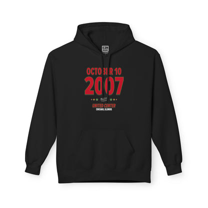 Chicago Hockey – October 10, 2007 – Hoodie (Black & White)
