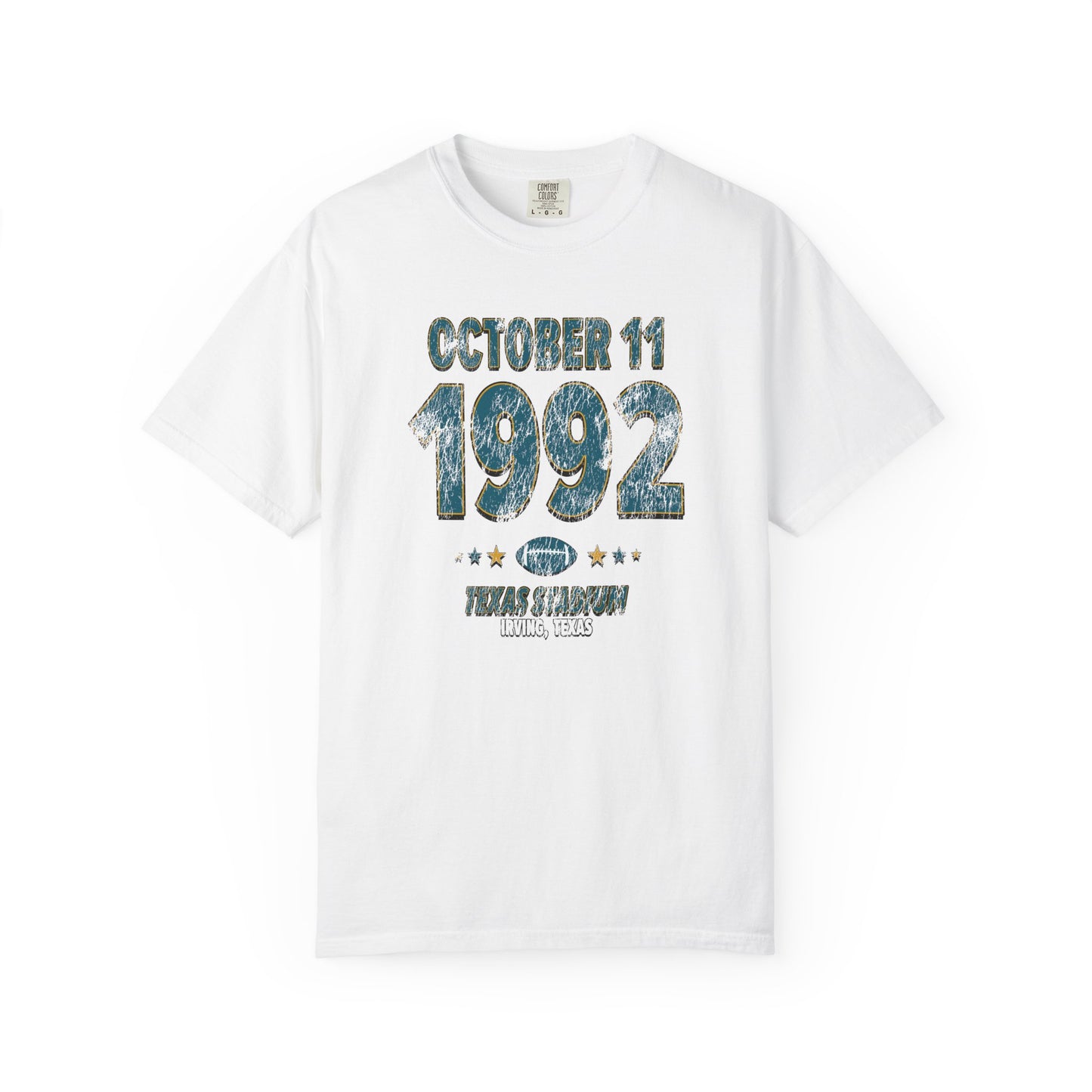 Jacksonville Football – October 11, 1992 – Comfort Colors (Black & White)