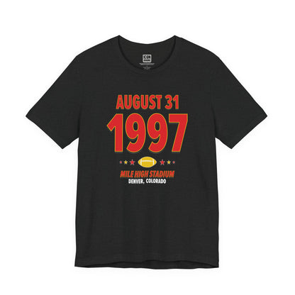 Kansas City Football – August 31, 1997 – Origin Tee (Black & White)
