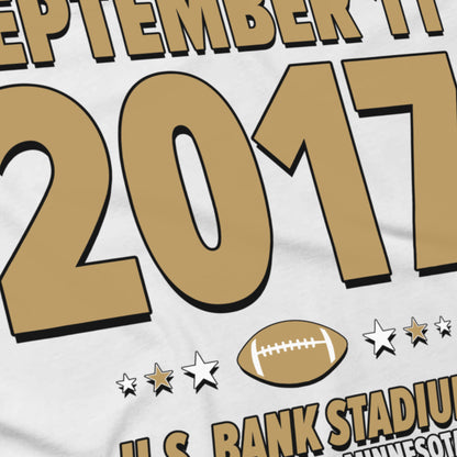 New Orleans Football – September 11, 2017 – Origin Tee (Black & White)