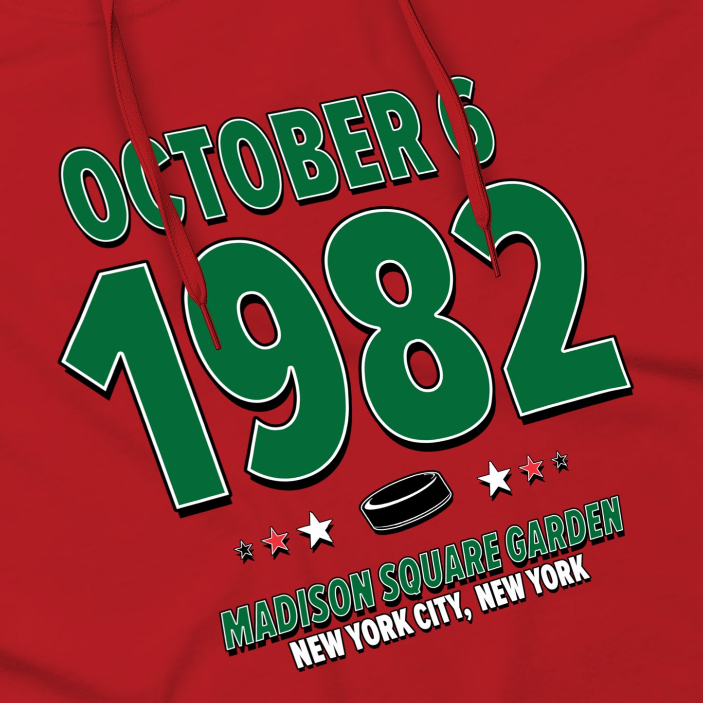 New Jersey Hockey – October 6, 1982 – Hoodie