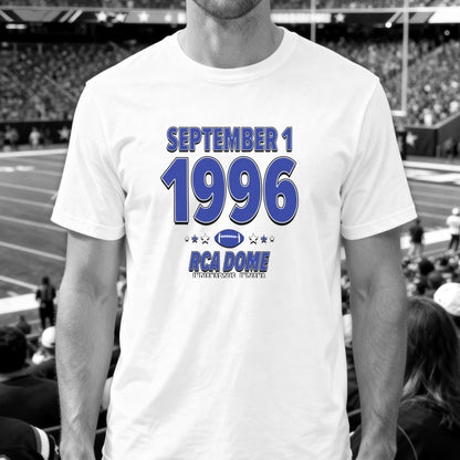 Indianapolis Football – September 1, 1996 – Origin Tee (Black & White)