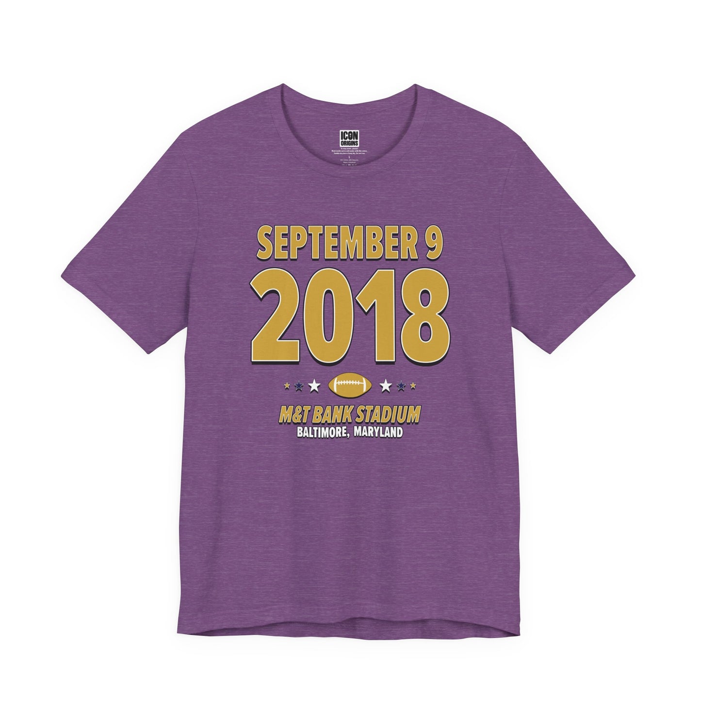 Baltimore Football – September 9, 2018 – Origin Tee