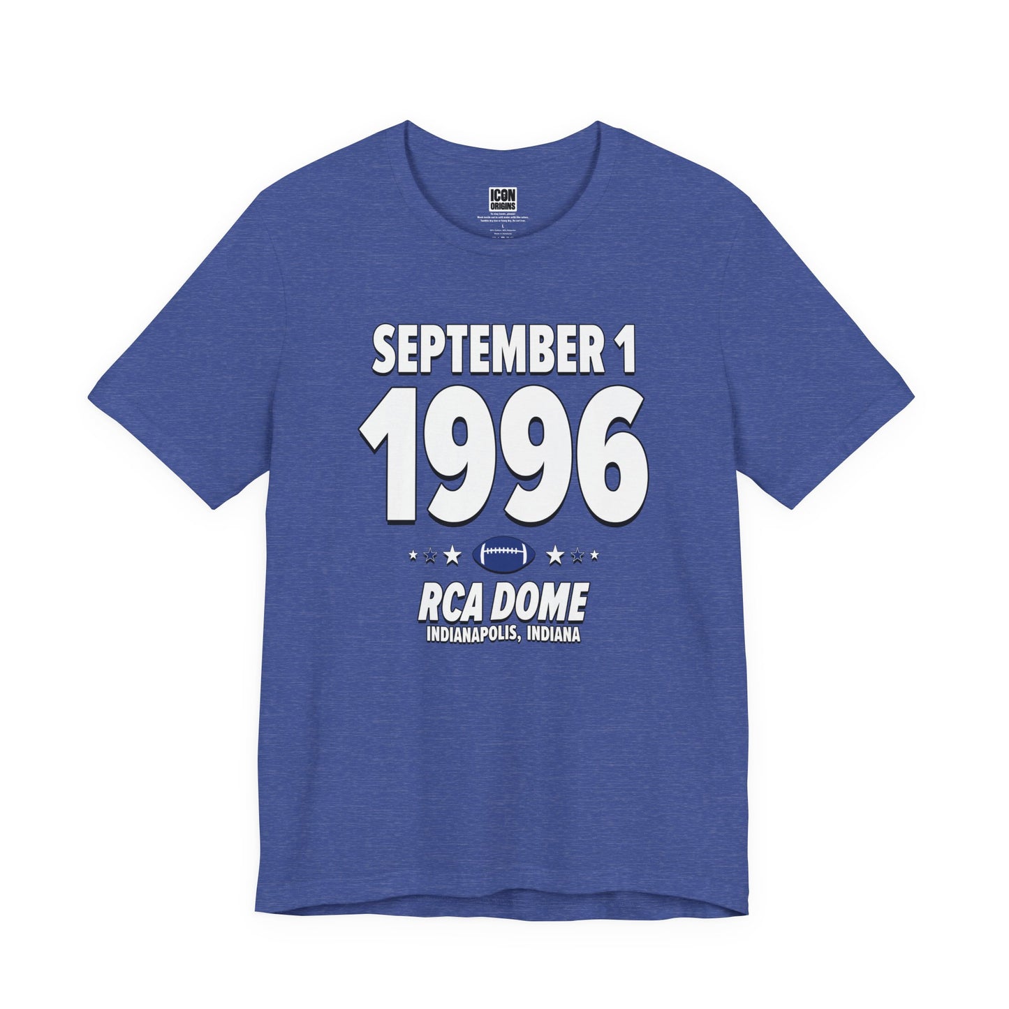 Indianapolis Football – September 1, 1996 – Origin Tee