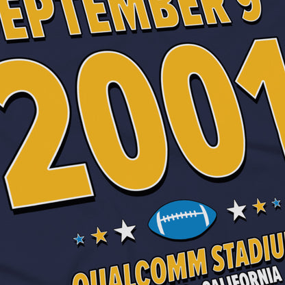 San Diego Football – September 9, 2001 – Origin Tee