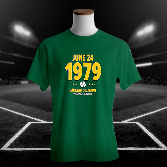 Oakland Baseball – June 24, 1979 – Origin Tee