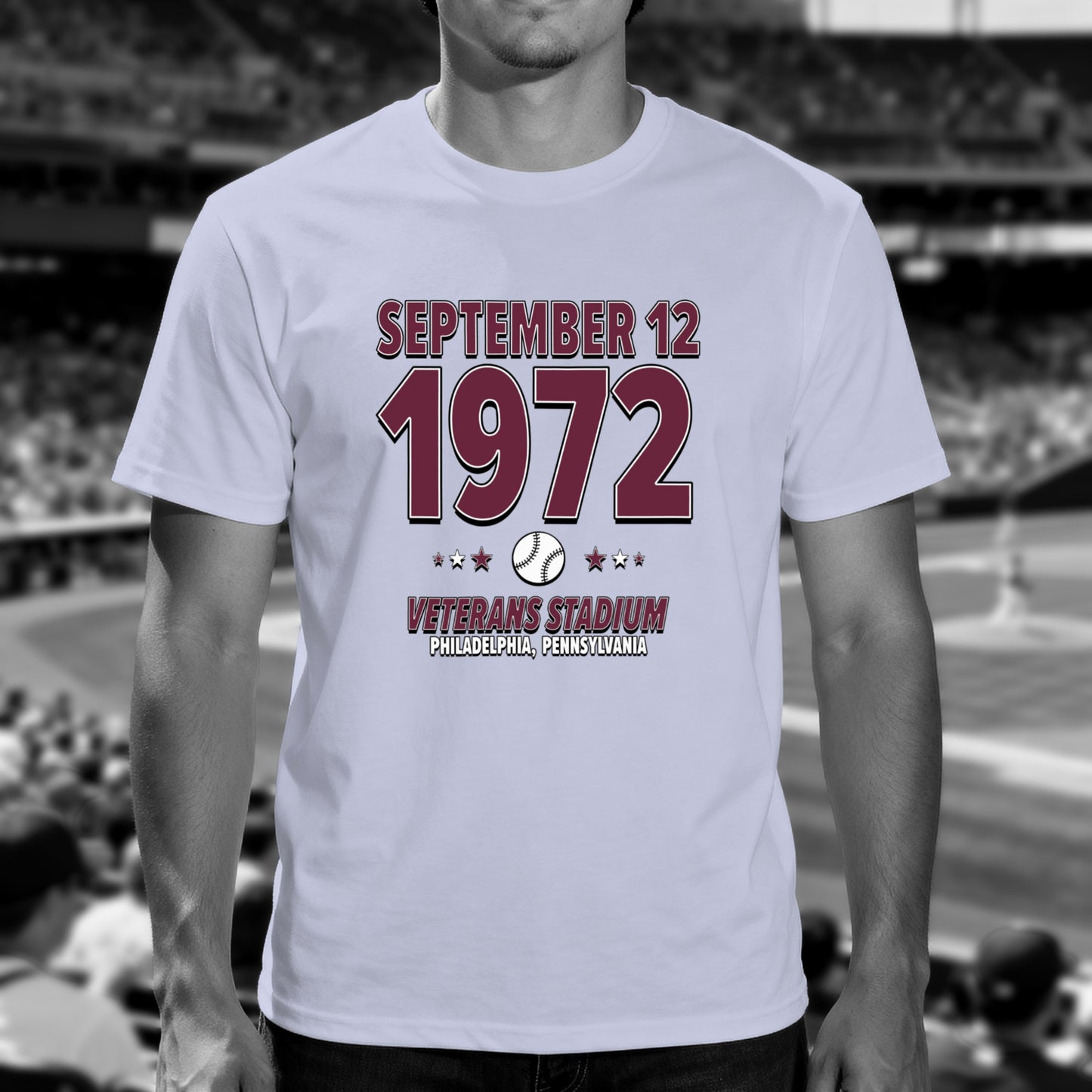 Philadelphia Baseball – September 12, 1972 – Origin Tee