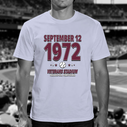 Philadelphia Baseball – September 12, 1972 – Origin Tee
